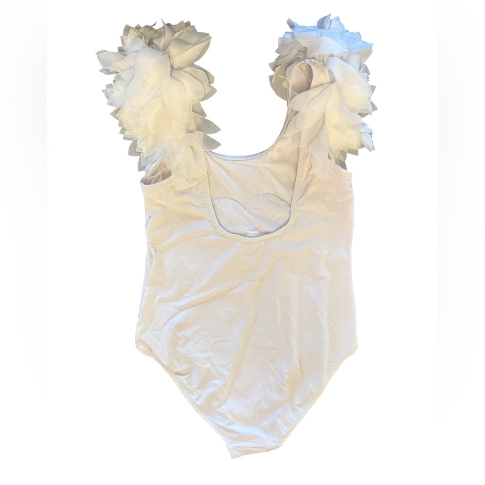 Stella Cove White Pink Sequin Lips Swimsuit size 14 - Picture 5 of 8
